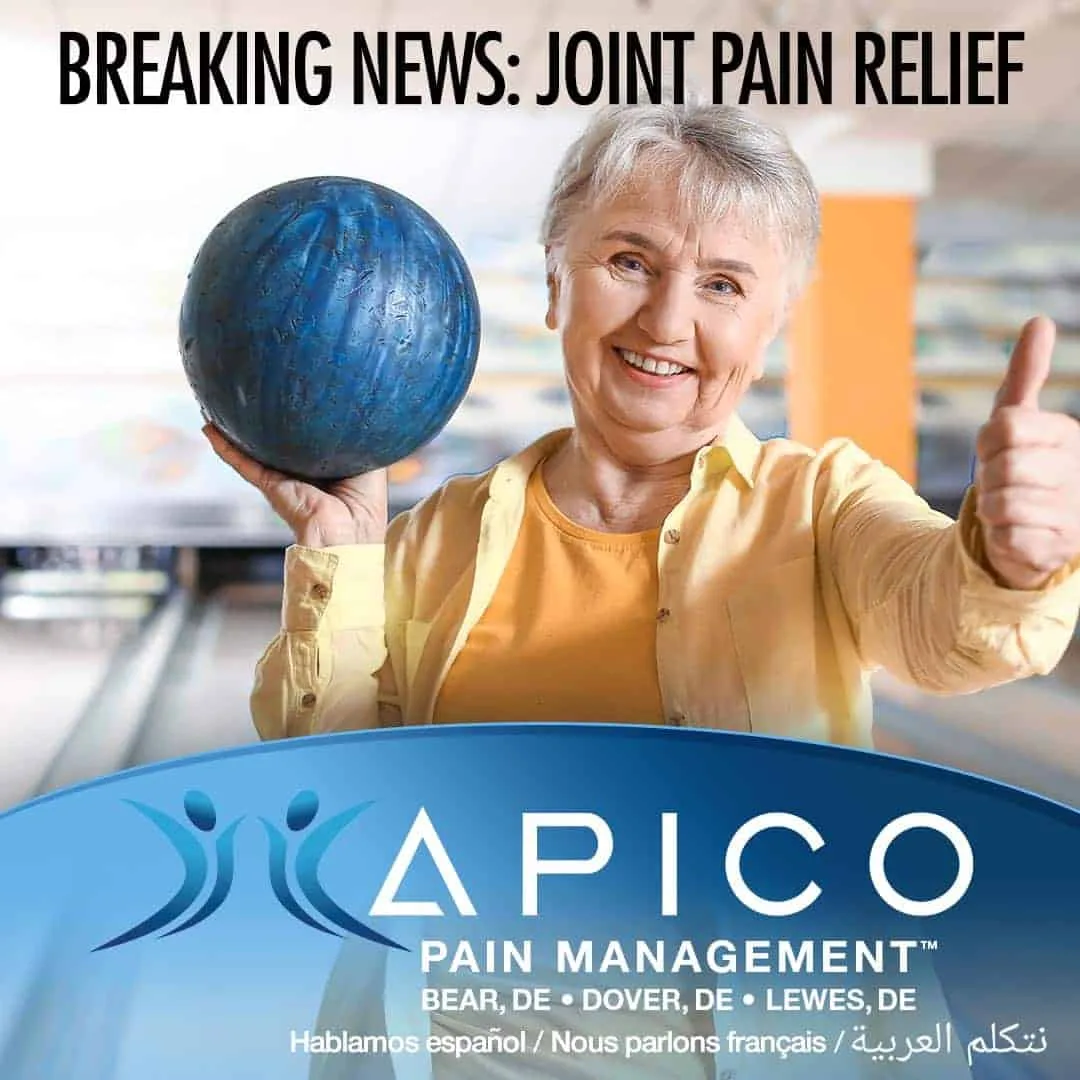 PRP Therapy and Tendonitis: Image of a woman smiling holding a bowling ball because she's no longer in chronic pain.