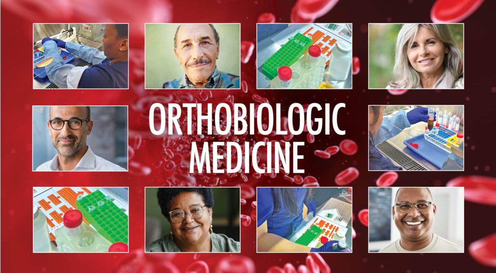 collage of images featuring patients who've had orthobiologic treatments at apico pain managmenet.